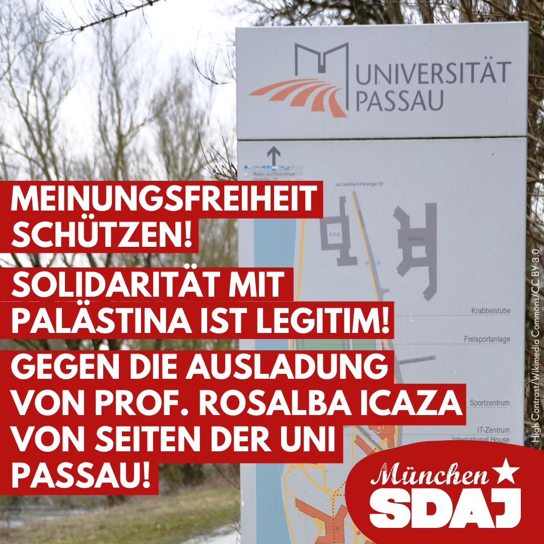 Gegen die Ausladung von Prof. Rosalba Icaza von Seiten der Uni Passau!