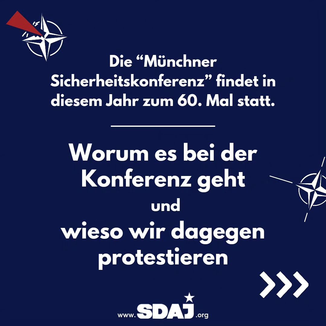 Worum es bei der Konferenz geht, wieso wir dagegen protestieren
